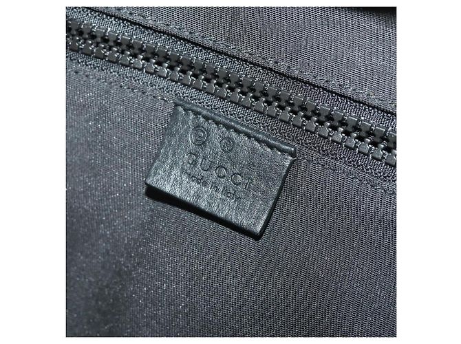 Zaino GUCCI GG Canvas Nero Argento 449181 Auth BA14948 - vista 21