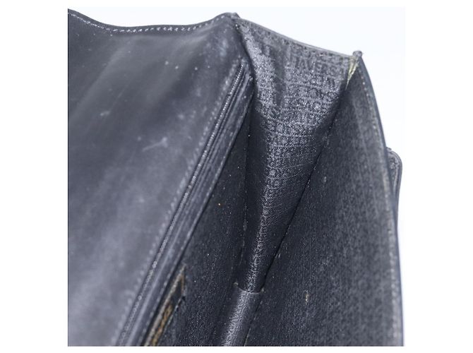 Borsa a mano VERSACE in pelle 2way Nero Argento Auth BA14829 - vista 22