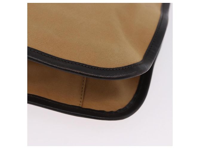Borsa a tracolla GUCCI Web Sherry Line Canvas Beige Silver 001 4321 Auth 199680A Argento - vista 11