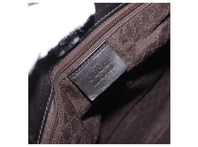 Borsa a tracolla GUCCI Web Sherry Line Canvas Beige Silver 001 4321 Auth 199680A Argento - vista 15
