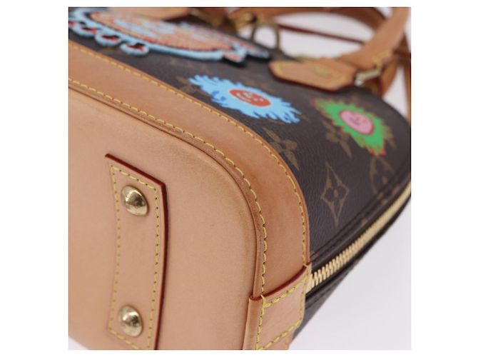 LOUIS VUITTON Monogram Yayoi Kusama Face Alma BB Bag 2way M46428 Auth 197481SAM Monogramma - vista 19