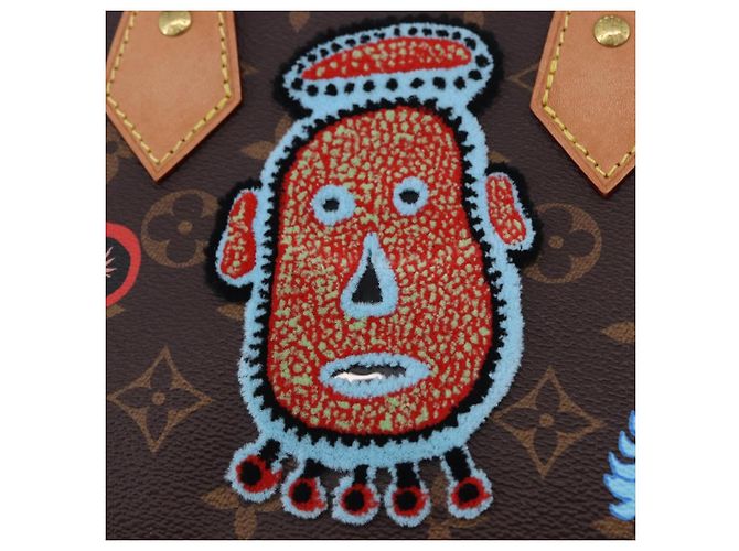 LOUIS VUITTON Monogram Yayoi Kusama Face Alma BB Bag 2way M46428 Auth 197481SAM Monogramma - vista 20