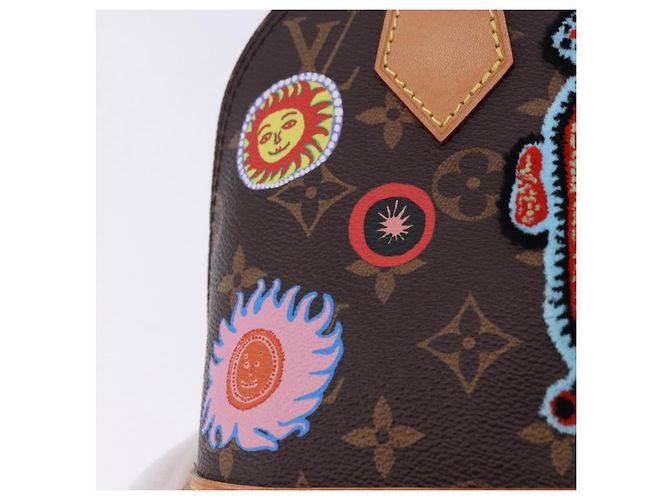 LOUIS VUITTON Monogram Yayoi Kusama Face Alma BB Bag 2way M46428 Auth 197481SAM Monogramma - vista 21
