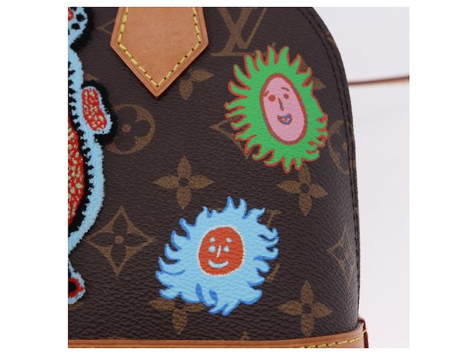 LOUIS VUITTON Monogram Yayoi Kusama Face Alma BB Bag 2way M46428 Auth 197481SAM Monogramma - vista 22