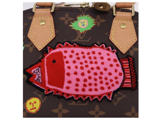 LOUIS VUITTON Monogram Yayoi Kusama Face Alma BB Bag 2way M46428 Auth 197481SAM Monogramma - vista 23