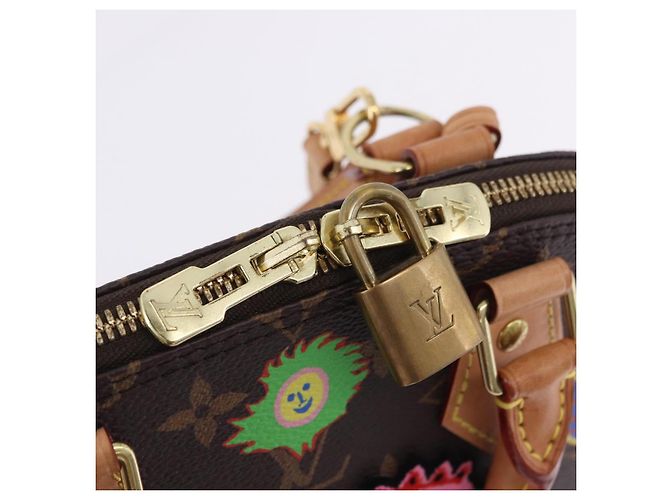 LOUIS VUITTON Monogram Yayoi Kusama Face Alma BB Bag 2way M46428 Auth 197481SAM Monogramma - vista 26