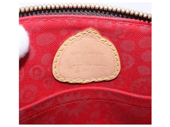 LOUIS VUITTON Monogram Yayoi Kusama Face Alma BB Bag 2way M46428 Auth 197481SAM Monogramma - vista 30