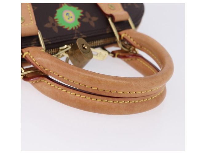 LOUIS VUITTON Monogram Yayoi Kusama Face Alma BB Bag 2way M46428 Auth 197481SAM Monogramma - vista 9