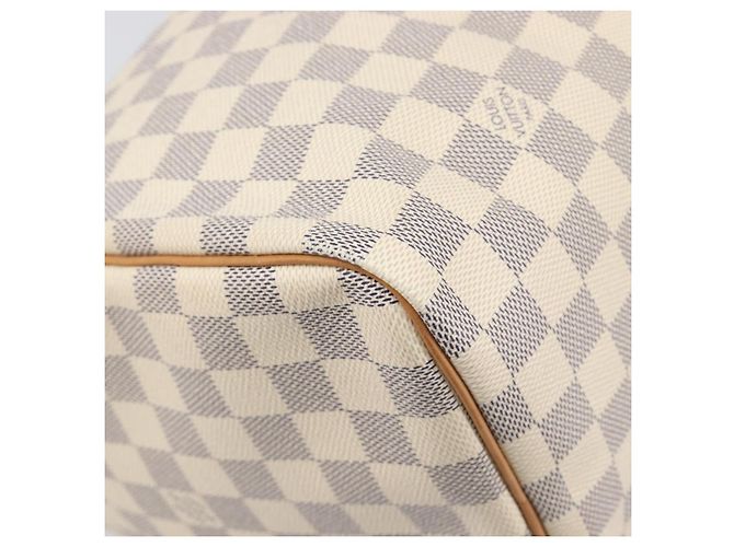 Borsa a mano LOUIS VUITTON Damier Azur Speedy 30 N41533 LV Auth 196914SAV - vista 15