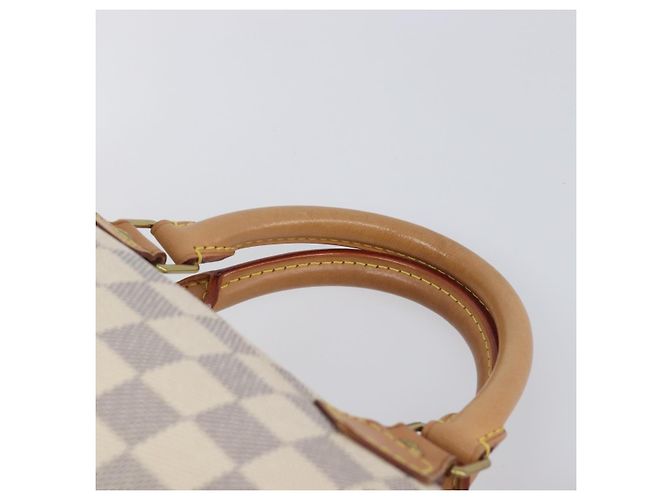 Borsa a mano LOUIS VUITTON Damier Azur Speedy 30 N41533 LV Auth 196914SAV - vista 8