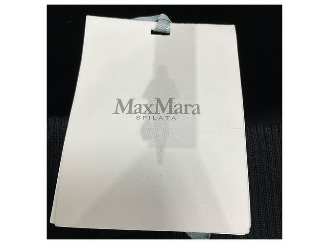 Giacca in velluto Max Mara Sfilata nera con perline, nappe e zip frontale Nero - vista 6