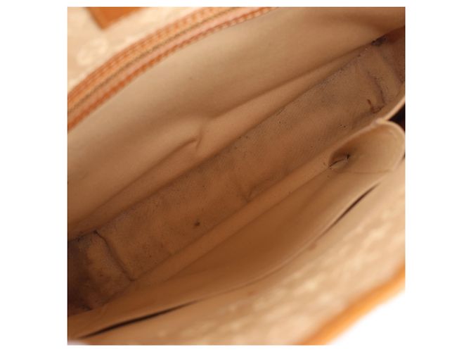 Louis Vuitton Besace Mary Kate Monogram Mini Lin Shoulder Bag en Beige M92323 - vista 10