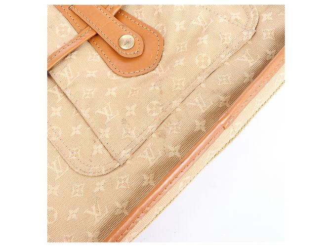 Louis Vuitton Besace Mary Kate Monogram Mini Lin Shoulder Bag en Beige M92323 - vista 5