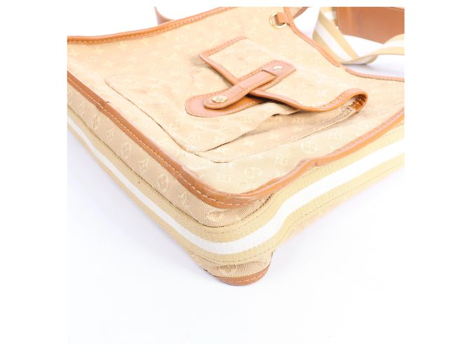 Louis Vuitton Besace Mary Kate Monogram Mini Lin Shoulder Bag en Beige M92323 - vista 7