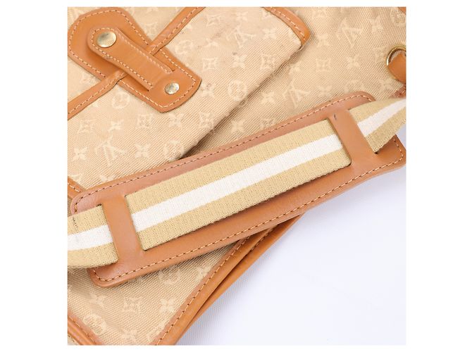 Louis Vuitton Besace Mary Kate Monogram Mini Lin Shoulder Bag en Beige M92323 - vista 9