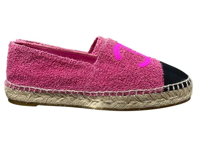 Chanel Espadrilles mit CC-Logo Pink 38 - Ansicht 6