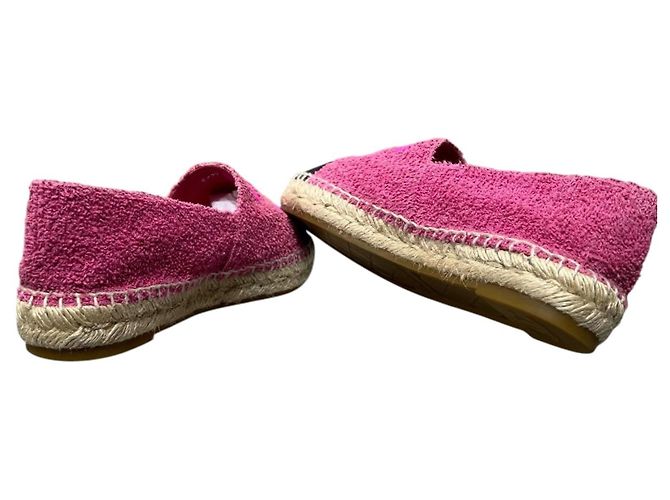 Chanel Espadrilles mit CC-Logo Pink 38 - Ansicht 7