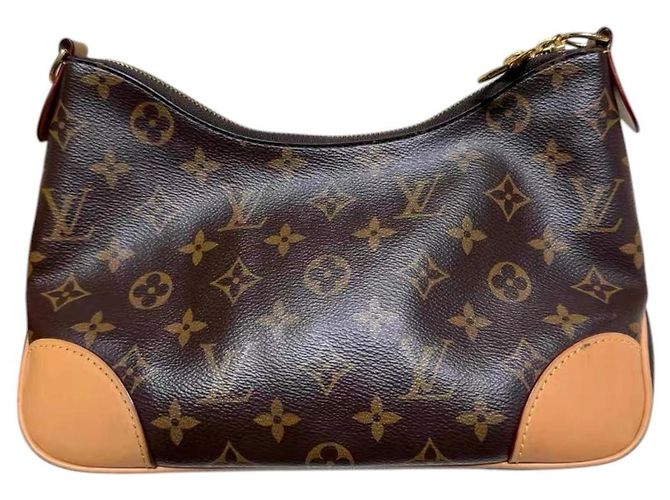 Borsa Louis Vuitton Boulogne PM Monogram Marrone Monogramma - vista 5