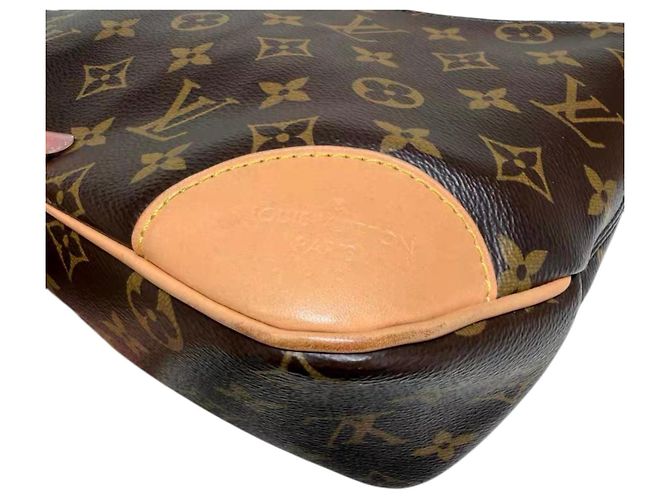 Borsa Louis Vuitton Boulogne PM Monogram Marrone Monogramma - vista 8