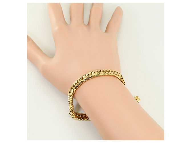 Autre Marque Bracciale con charm in oro giallo 18K - vista 4