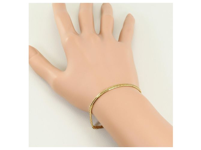 Autre Marque Bracciale con charm in oro giallo 18K - vista 4