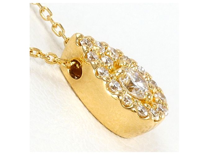 Autre Marque Collana in oro giallo 18K con diamante D'oro - vista 2