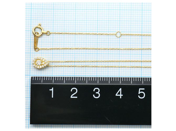 Autre Marque Collana in oro giallo 18K con diamante D'oro - vista 4