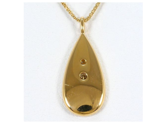 Autre Marque Collana in oro giallo 18K con diamante D'oro - vista 3