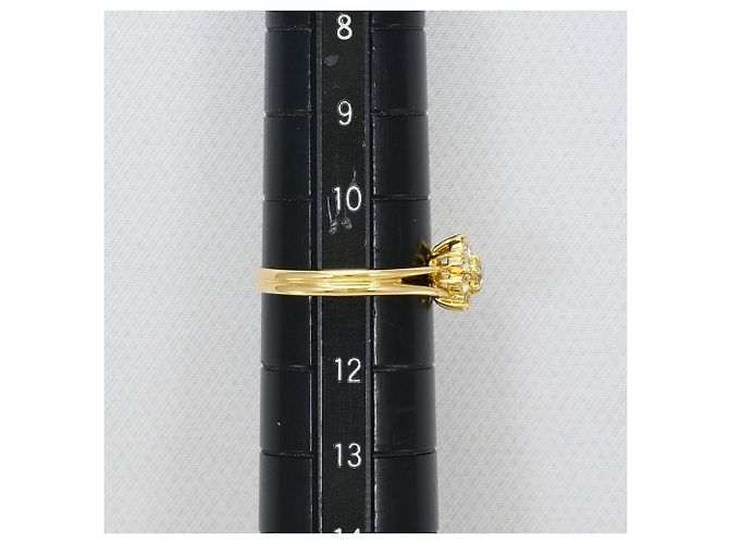 Autre Marque Anello fede in oro giallo 18K e diamanti D'oro - vista 6