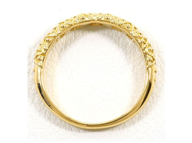 Autre Marque Ringband aus 18K Gelbgold mit Diamant Golden - Ansicht 2