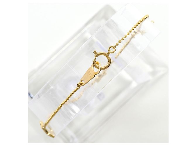 Autre Marque Bracciale con charm in oro giallo 18K con diamante D'oro - vista 2