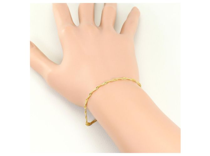 Autre Marque Bracciale con charm in oro giallo 18K D'oro - vista 3