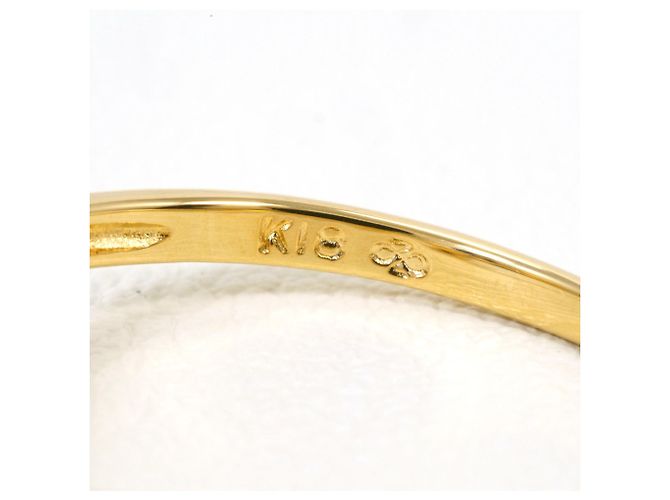 Autre Marque Ringband aus 18K Gelbgold mit Diamant Golden - Ansicht 4