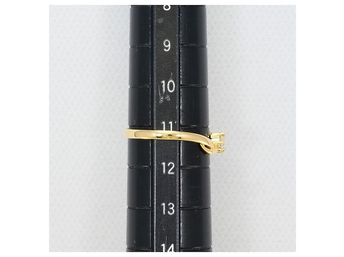 Autre Marque Ring aus 18K Gelbgold mit Diamant Golden - Ansicht 6