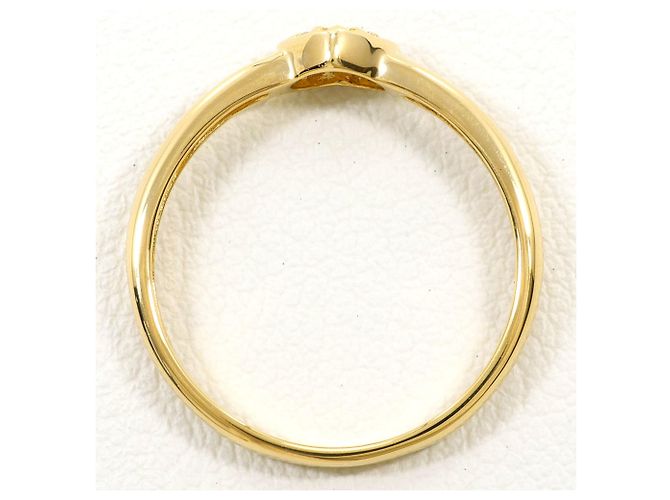 Autre Marque Anello fede in oro giallo 18K e diamanti D'oro - vista 2