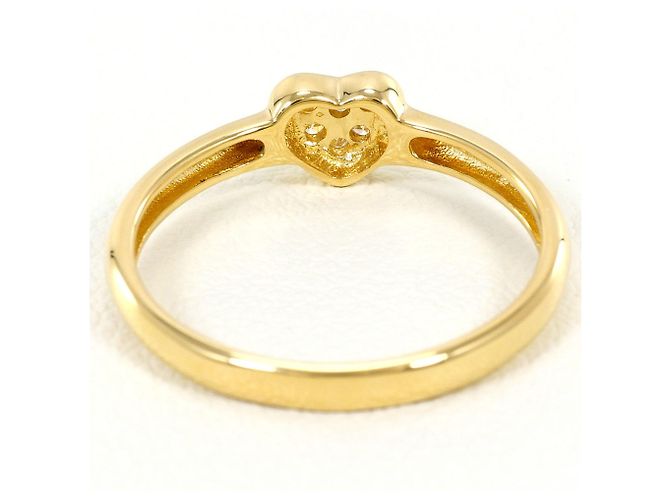 Autre Marque Anello fede in oro giallo 18K e diamanti D'oro - vista 3