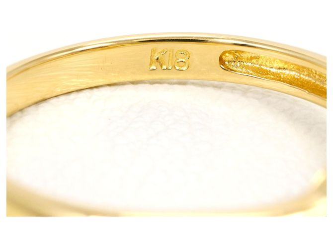 Autre Marque Anello fede in oro giallo 18K e diamanti D'oro - vista 4