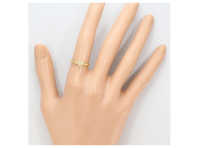 Autre Marque Anello fede in oro giallo 18K e diamanti D'oro - vista 5