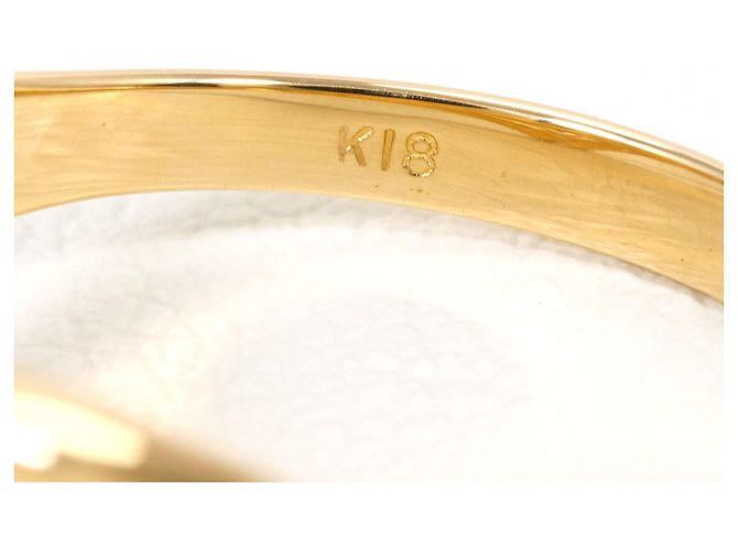 Autre Marque Anello fede in oro giallo 18K e diamanti D'oro - vista 4