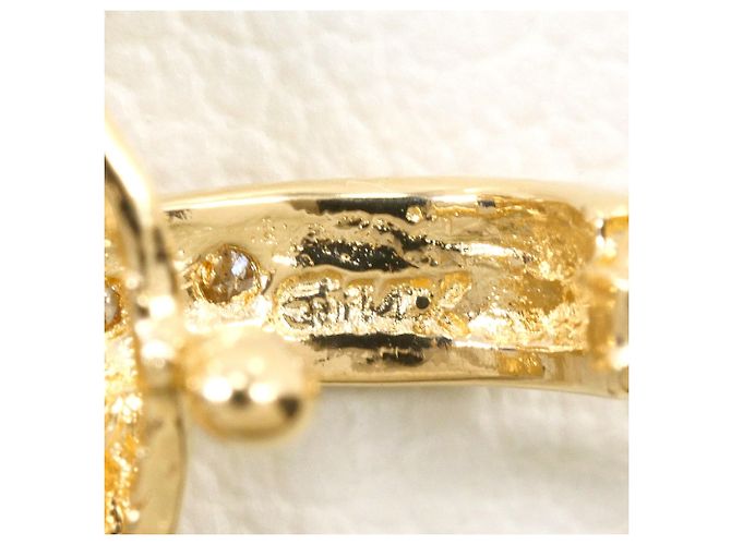 Autre Marque Pendente in oro giallo 14K con opale e diamante D'oro - vista 4