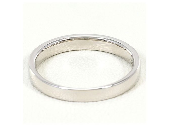 Autre Marque Anillo alianza de oro blanco con diamante Dorado - vista 3