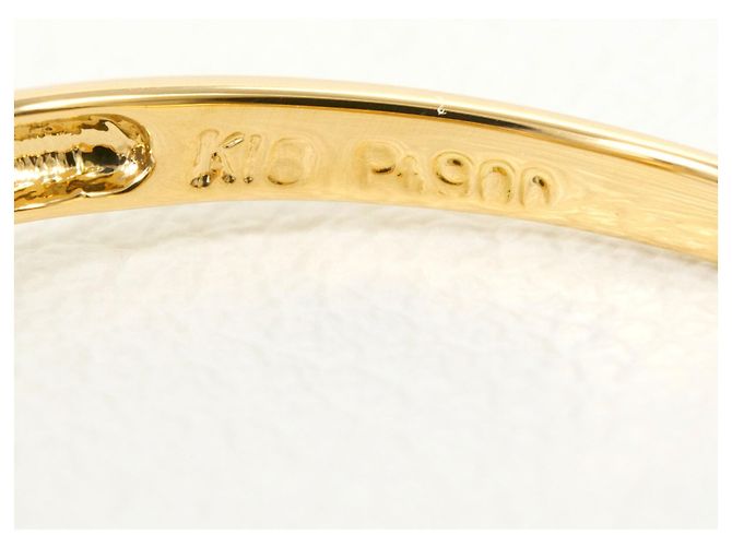 Autre Marque Anello fede in platino e oro giallo D'oro - vista 4