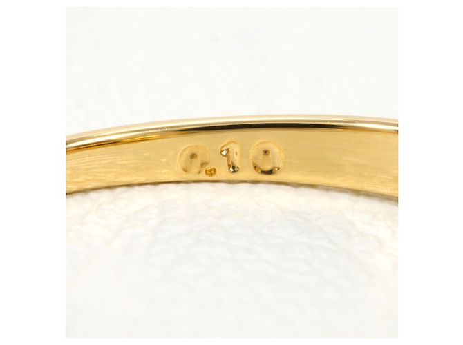 Autre Marque Anello fede in platino e oro giallo D'oro - vista 5