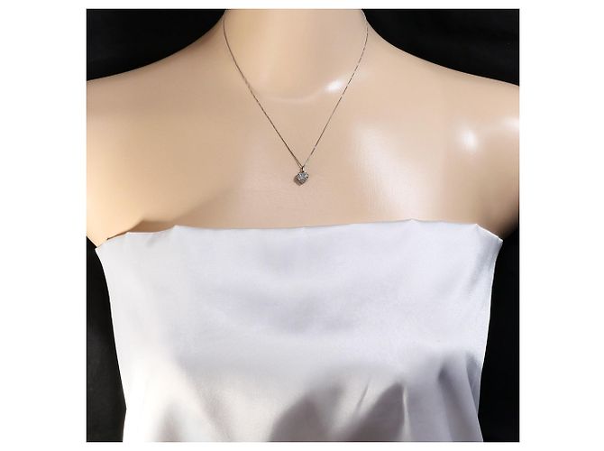 Autre Marque Collana in oro bianco 18K con diamante D'oro - vista 5