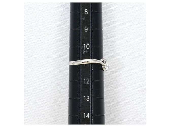 Autre Marque Ehering aus 18K Weißgold mit Diamant Golden - Ansicht 7