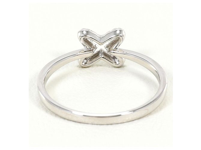 Autre Marque Ehering aus 18K Weißgold mit Diamant Golden - Ansicht 3