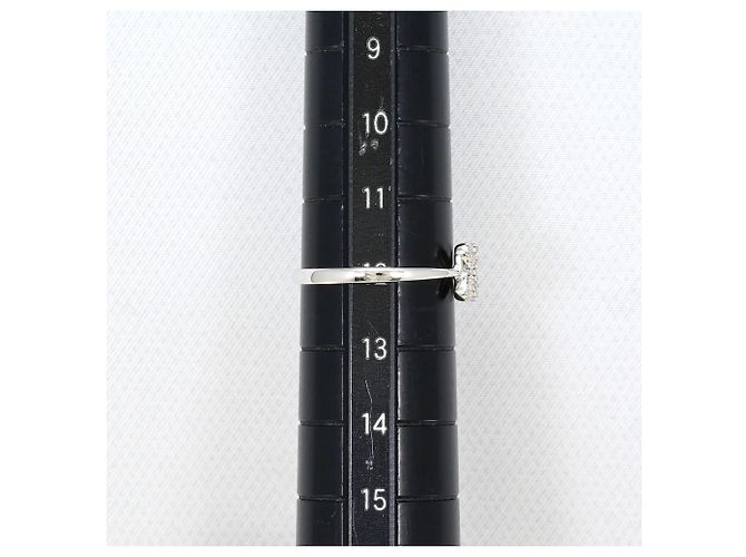 Autre Marque Ehering aus 18K Weißgold mit Diamant Golden - Ansicht 7
