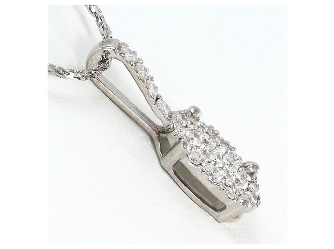 Autre Marque Collana in oro bianco 18K con diamante D'oro - vista 2