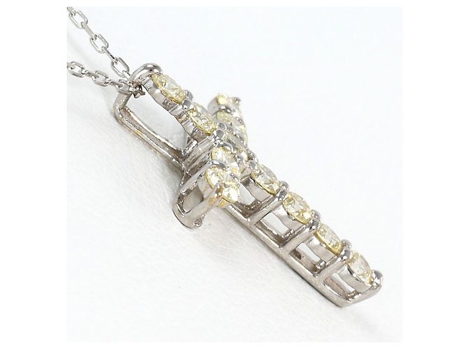 Autre Marque Collana in oro bianco 18K e diamanti D'oro - vista 2