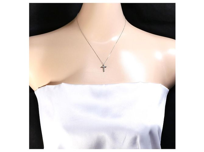 Autre Marque Collana in oro bianco 18K e diamanti D'oro - vista 5